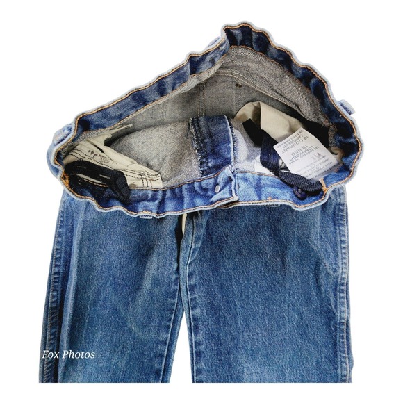 Boys Wrangler Denim Jeans 13MWZBP Cowboy Cut Original Fit Adjustable Waist Sz 16 - Picture 5 of 9